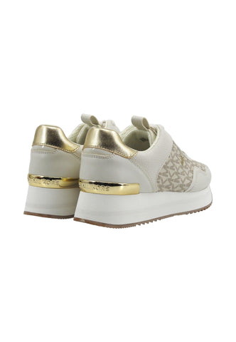 MICHAEL KORS Raina Trainer Sneaker Donna Vanilla 43R4TNFSAB - Sandrini Calzature e Abbigliamento