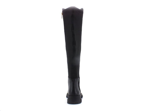 MICHAEL KORS Ridley Boot Stivale Pelle Logo Black 40R1RIFB5L - Sandrini Calzature e Abbigliamento