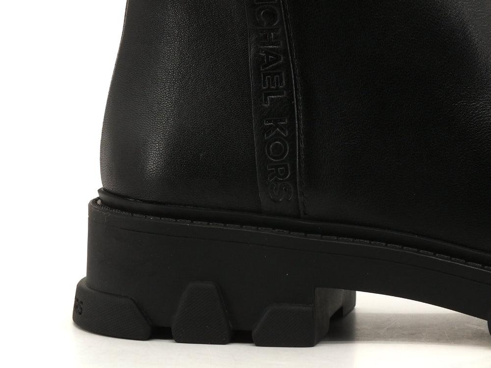 MICHAEL KORS Ridley Boot Stivale Pelle Logo Black 40R1RIFB5L - Sandrini Calzature e Abbigliamento