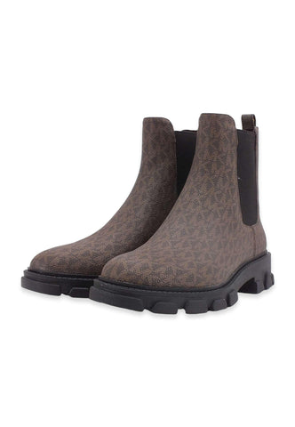 MICHAEL KORS Ridley Bootie Stivaletto Polacco Donna Brown 40F2RIFE6B - Sandrini Calzature e Abbigliamento