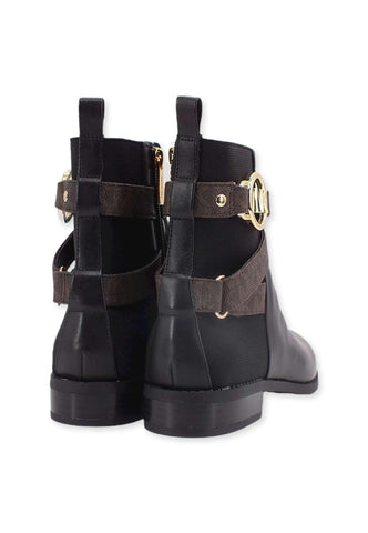 MICHAEL KORS Rory Bootie Flat Stivaletto Donna Black Brown 40F2ROFE5L - Sandrini Calzature e Abbigliamento