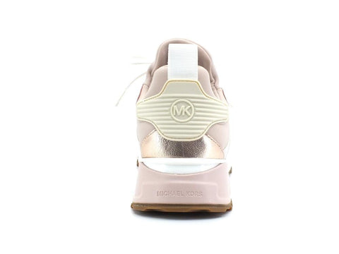 MICHAEL KORS Theo Sport Sneaker Metallic Semi Lux Soft Pink 43R2THFS1D - Sandrini Calzature e Abbigliamento