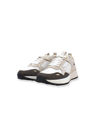 MICHAEL KORS Theo Trainer Sneaker Donna Fantasia Optic White 43F1THFS1B - Sandrini Calzature e Abbigliamento
