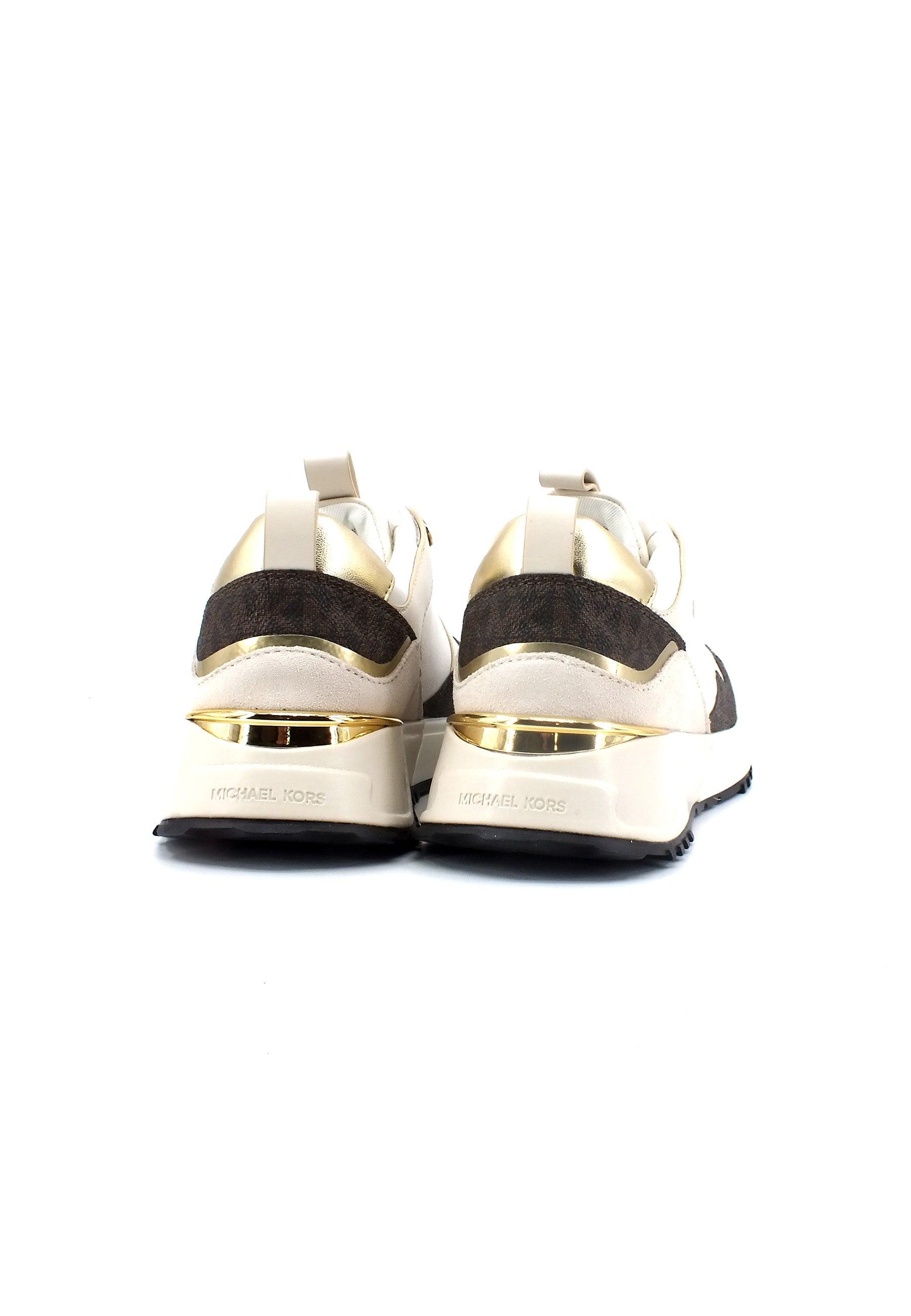 MICHAEL KORS Theo Trainer Sneaker Donna Optic White 43F1THFS1B - Sandrini Calzature e Abbigliamento