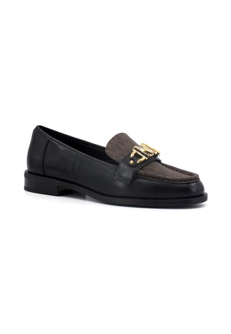 MICHAEL KORS Tiegan Loafer Mocassino Donna Black 40F3TGFP2L - Sandrini Calzature e Abbigliamento