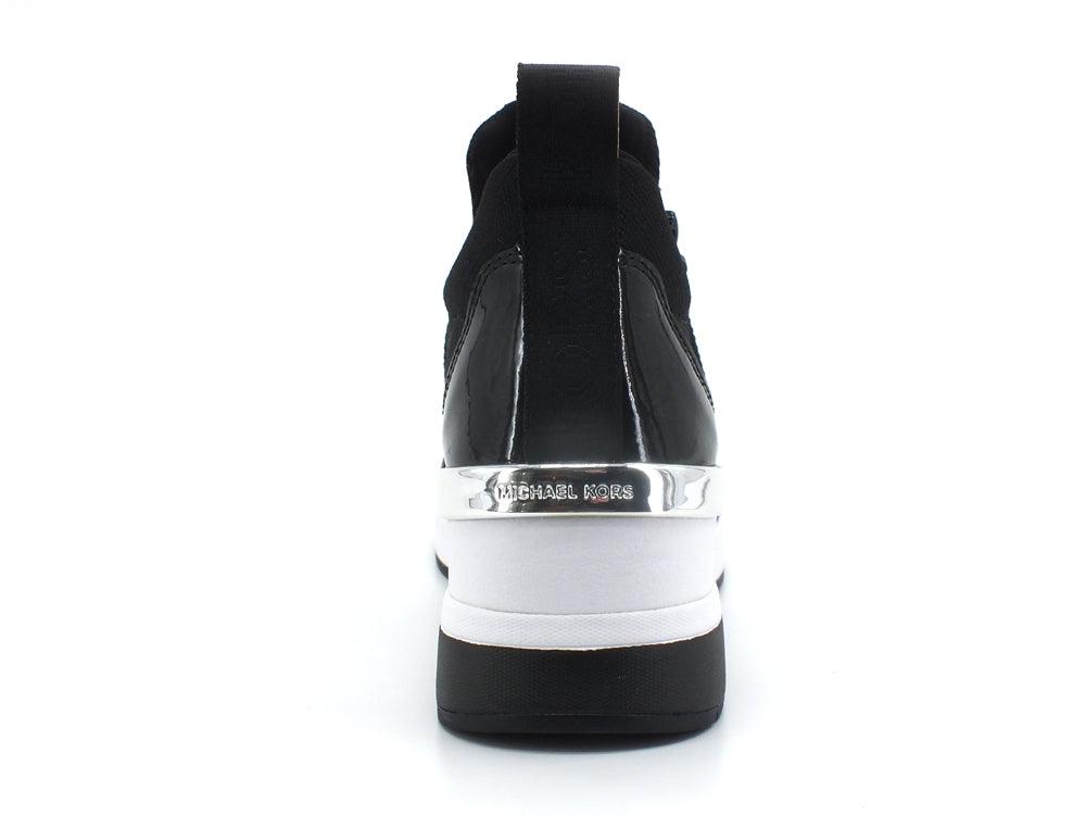MICHAEL KORS Willis Wedge Trainer Strech Sneaker Black 43S2WIFS1D - Sandrini Calzature e Abbigliamento