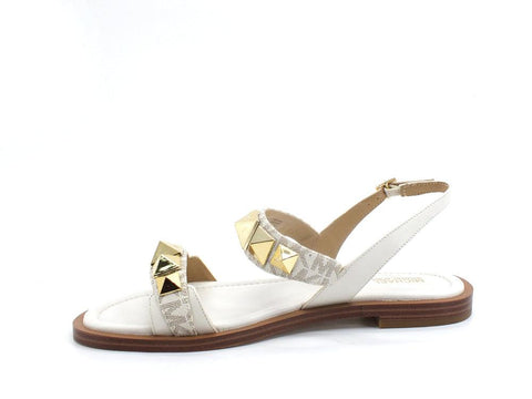 MICHAEL KORS Wren Flat Sandali Borchie Lux Vanilla Multi 40S2WRFA2B - Sandrini Calzature e Abbigliamento