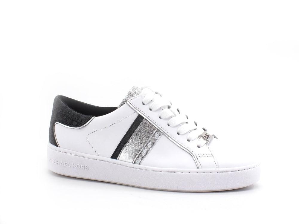 MICHEAL KORS Keaton Stripe Sneaker Printed White Multi 43T1KTFS3L - Sandrini Calzature e Abbigliamento