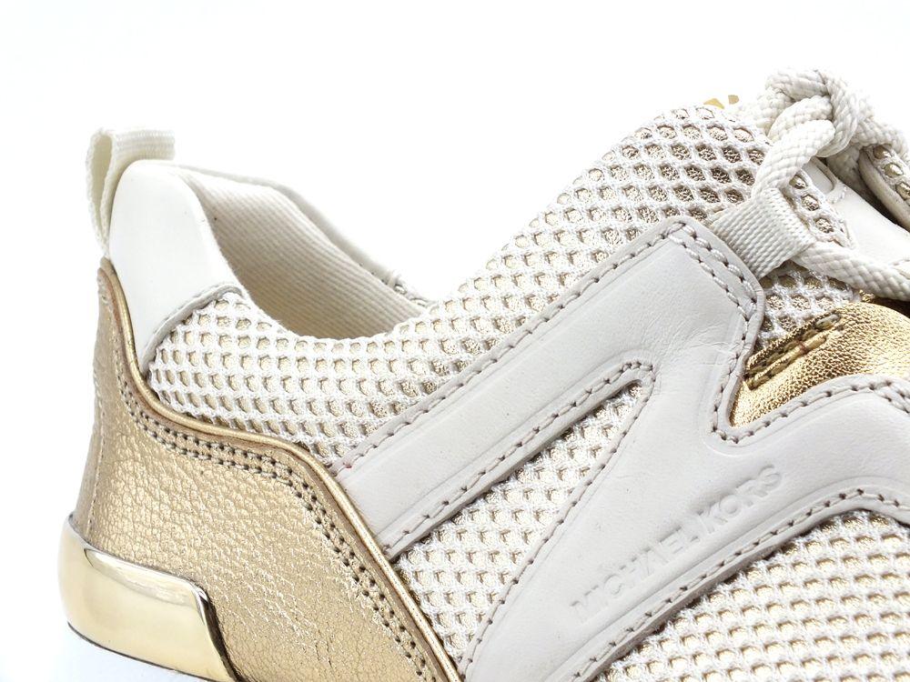 MICHEAL KORS Pippin Trainer Sneaker Donna Pale Gold 43R1PIFS2M - Sandrini Calzature e Abbigliamento