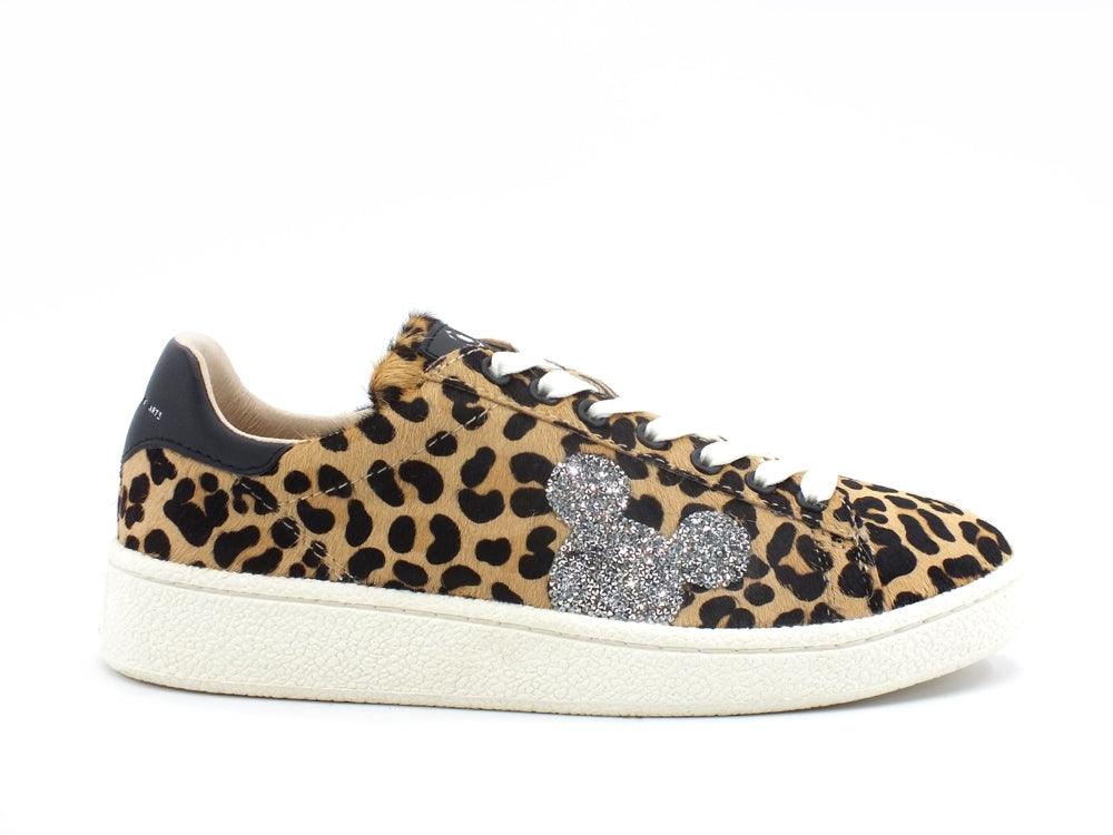 MOA Disney Sneaker Mickey Glitter Animalier MD459 - Sandrini Calzature e Abbigliamento