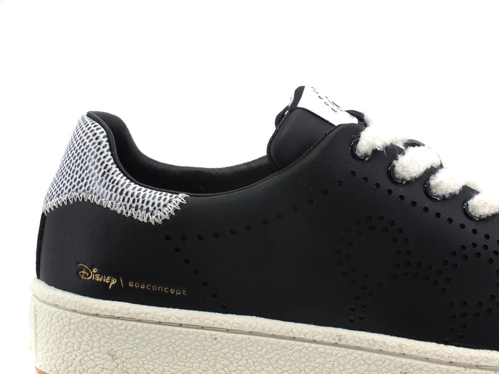 MOA Master Of Arts Sneaker Mickey Mouse Perforated Black MD700 - Sandrini Calzature e Abbigliamento