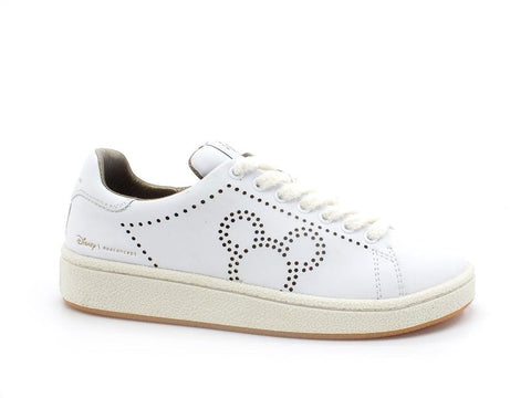 MOA Master Of Arts Sneaker Mickey Mouse Perforated White MD701 - Sandrini Calzature e Abbigliamento