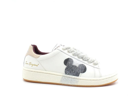 MOA Master Of Arts Sneaker Mickey Mouse Spray Silver Grey MD706 - Sandrini Calzature e Abbigliamento