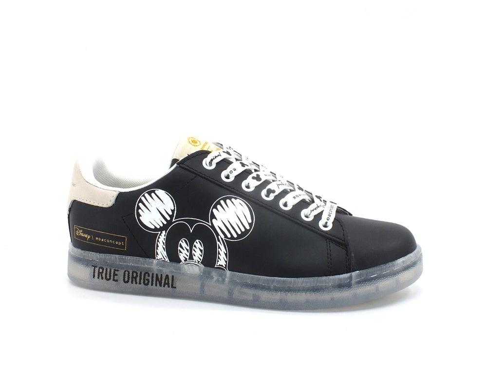 MOA Master Of Arts Sneaker Pekaboo Mickey Mouse Black MD720 - Sandrini Calzature e Abbigliamento