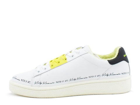 MOA Sneaker White Yellow MD401 - Sandrini Calzature e Abbigliamento