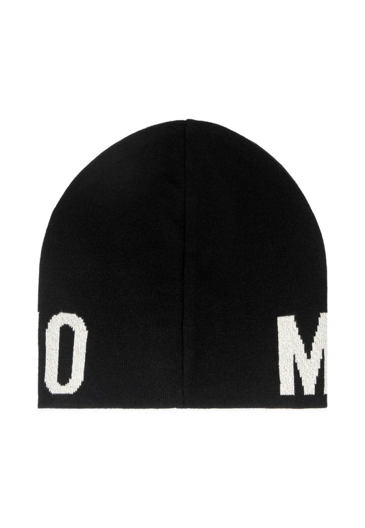 MOSCHINO Berretta Donna Black Cream 65165-M2997 - Sandrini Calzature e Abbigliamento