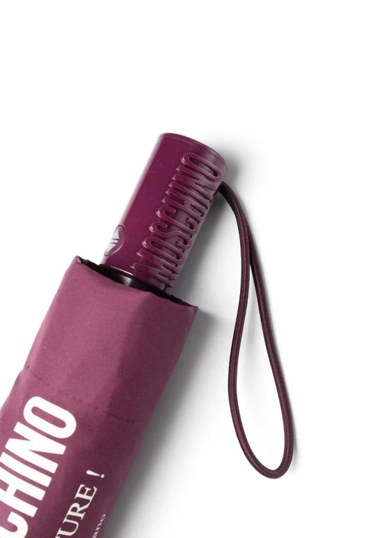 MOSCHINO Openclose Ombrello Donna Vinaccia 8870 - Sandrini Calzature e Abbigliamento