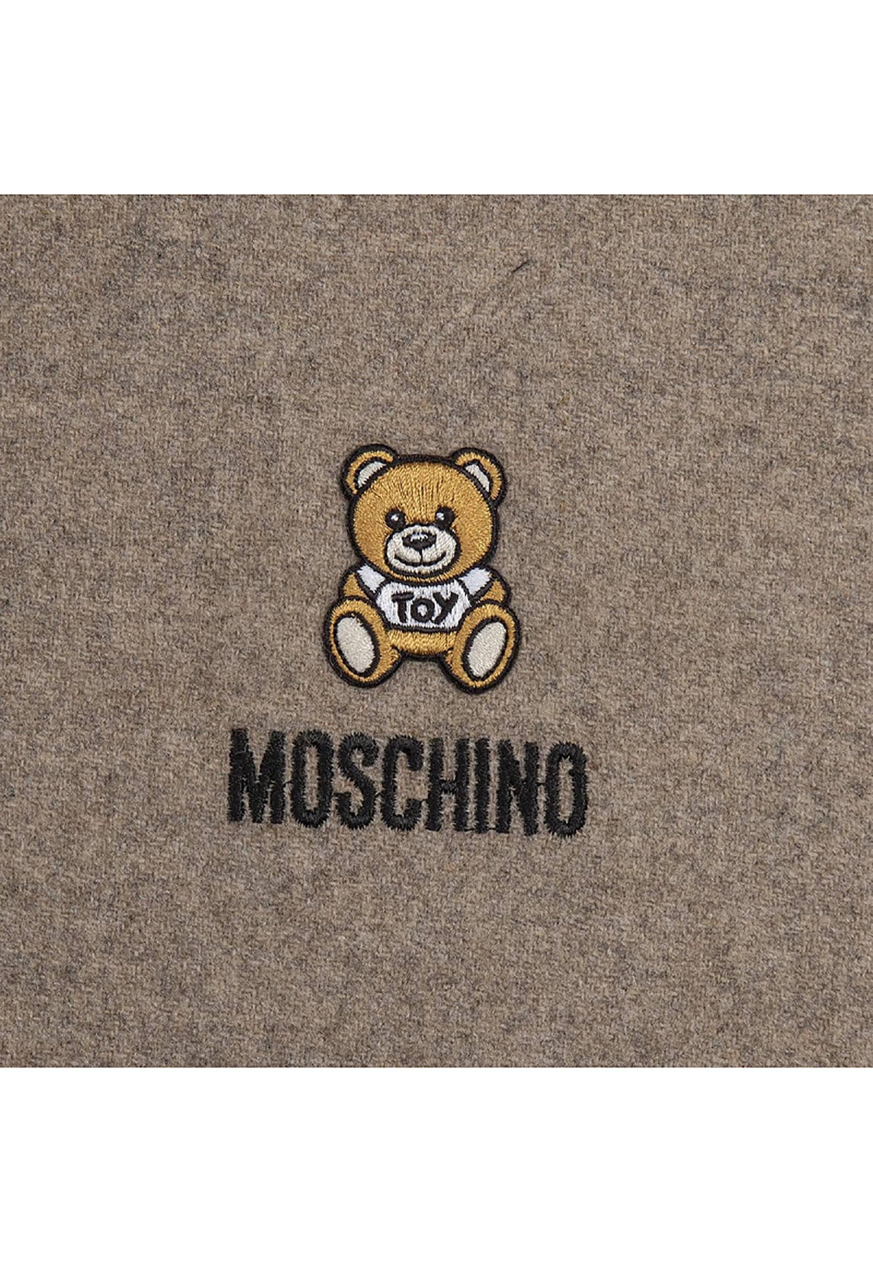 MOSCHINO Sciarpa Donna Tortora Marrone 50124-M5293 - Sandrini Calzature e Abbigliamento