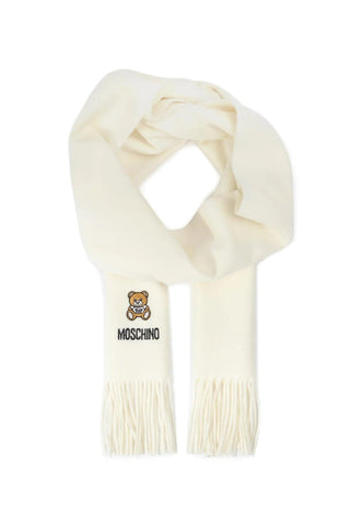 MOSCHINO Sciarpa Donna White 50124-M5293 - Sandrini Calzature e Abbigliamento