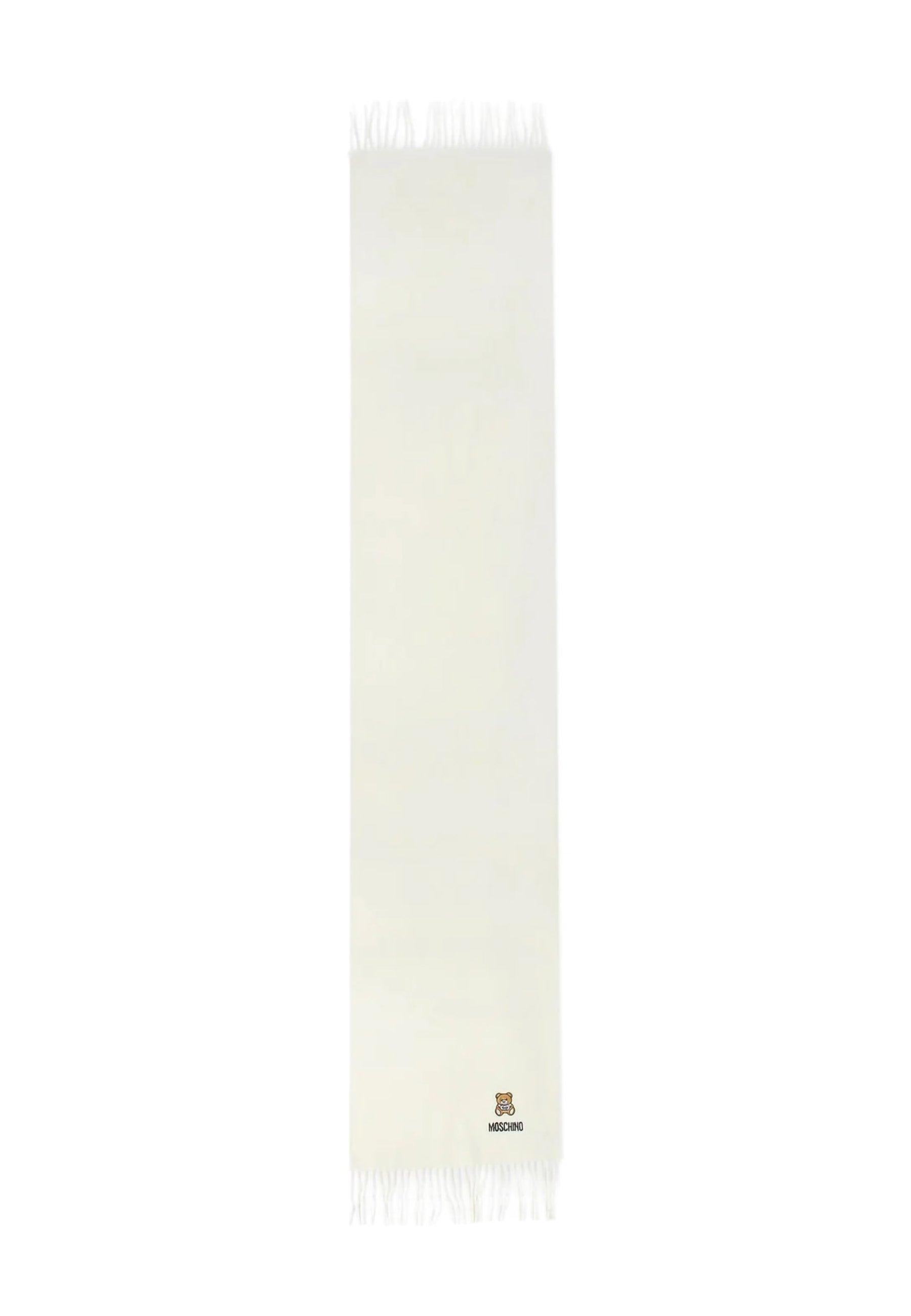MOSCHINO Sciarpa Donna White 50124-M5293 - Sandrini Calzature e Abbigliamento