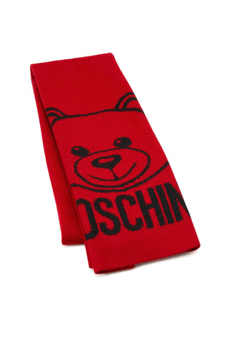 MOSCHINO Sciarpa Teddy Donna Rossa 30752-M2785 - Sandrini Calzature e Abbigliamento