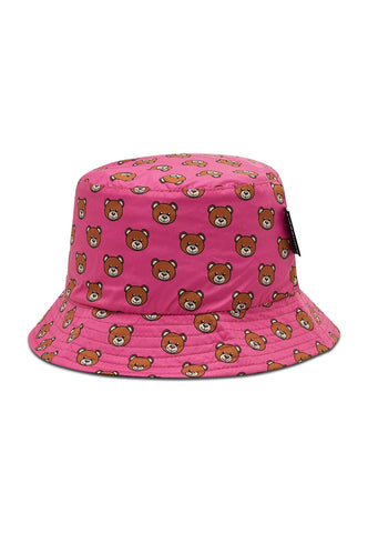 MOSCHINO Teddy Bucket Berretta Donna Pink 65134-M2129 - Sandrini Calzature e Abbigliamento