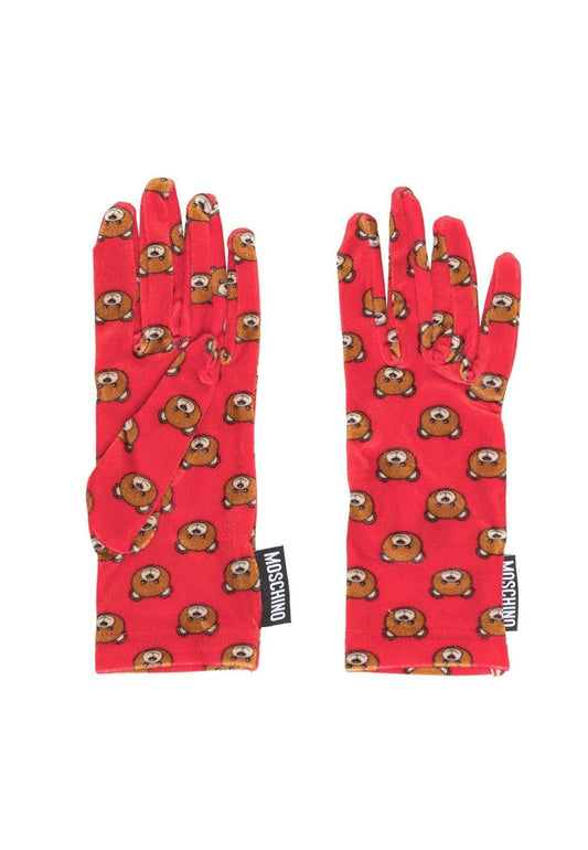 MOSCHINO Teddy Guanti Donna Pink 65031-M2131 - Sandrini Calzature e Abbigliamento