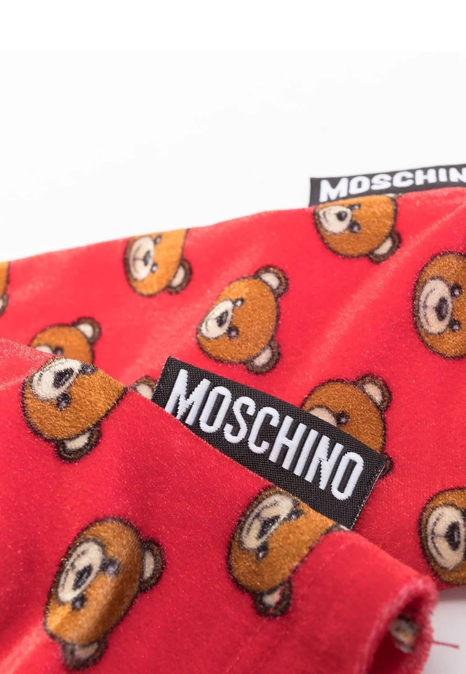 MOSCHINO Teddy Guanti Donna Pink 65031-M2131 - Sandrini Calzature e Abbigliamento