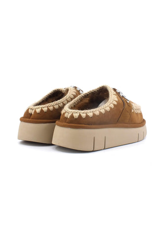 MOU Bounce Clog Ciabatta Donna Cognac Marrone MU.FW531001A - Sandrini Calzature e Abbigliamento
