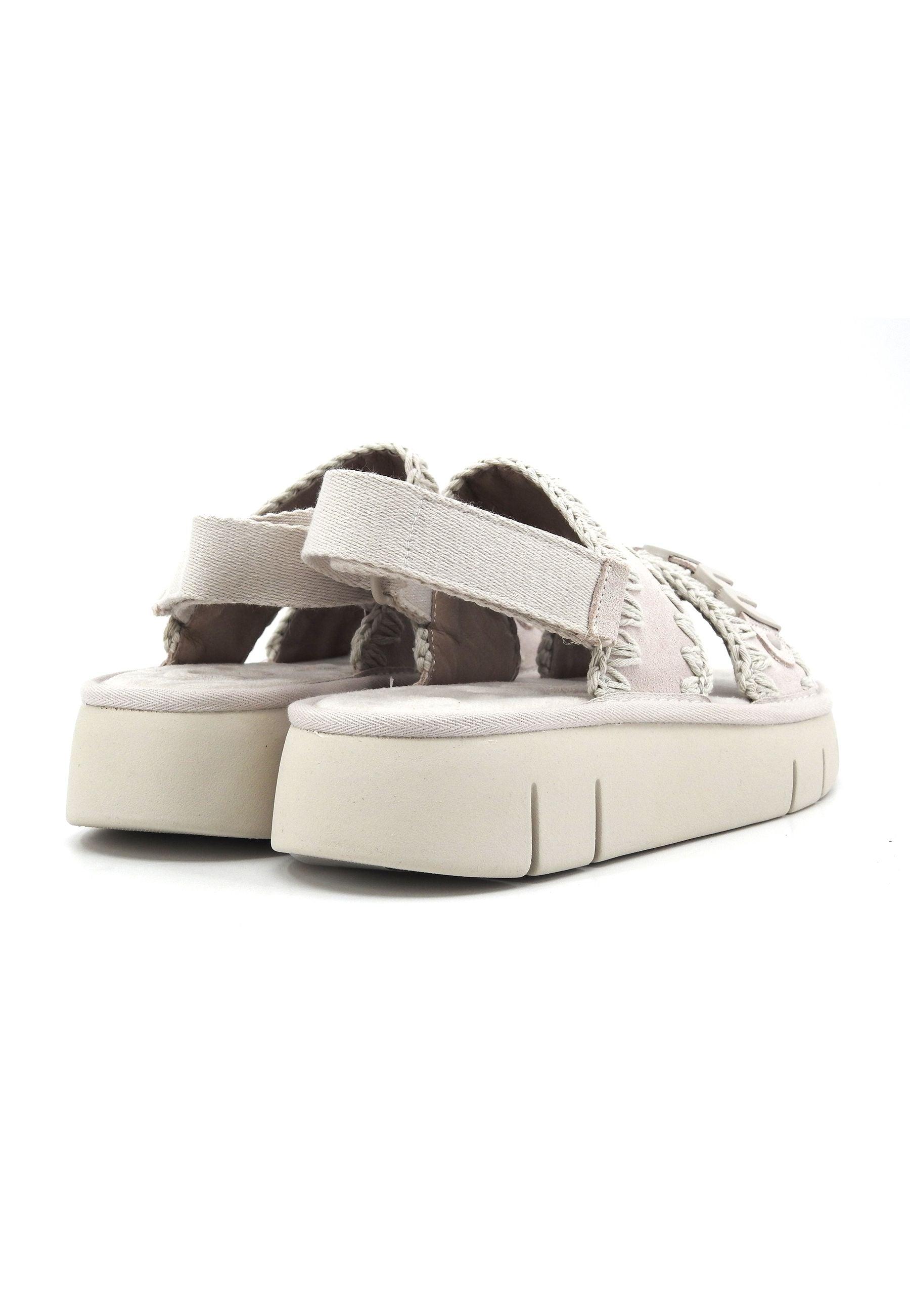 MOU Bounce Sandalo Donna Chalk Grigio MU.SW531001A - Sandrini Calzature e Abbigliamento