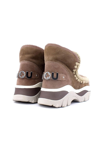 MOU Chunky Eskimo Stivaletto Pelo Donna Grey MU.FW311000A - Sandrini Calzature e Abbigliamento