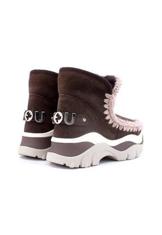 MOU Cunky Eskimo Stivaletto Pelo Donna Mocha MU.FW311000A - Sandrini Calzature e Abbigliamento