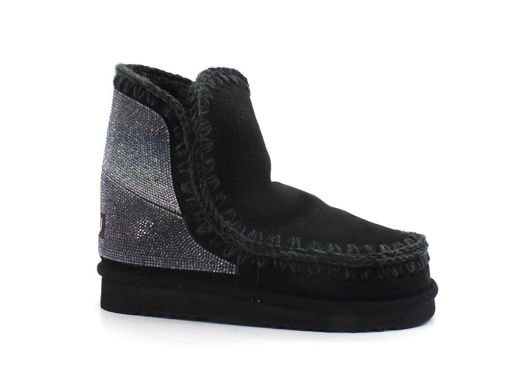MOU Eskimo 18 Back Shaded Hotfix Stivaletto Black MU.FW101060A - Sandrini Calzature e Abbigliamento