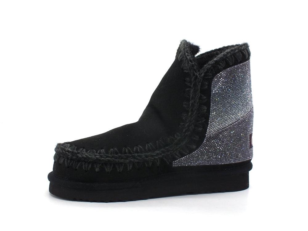 MOU Eskimo 18 Back Shaded Hotfix Stivaletto Black MU.FW101060A - Sandrini Calzature e Abbigliamento