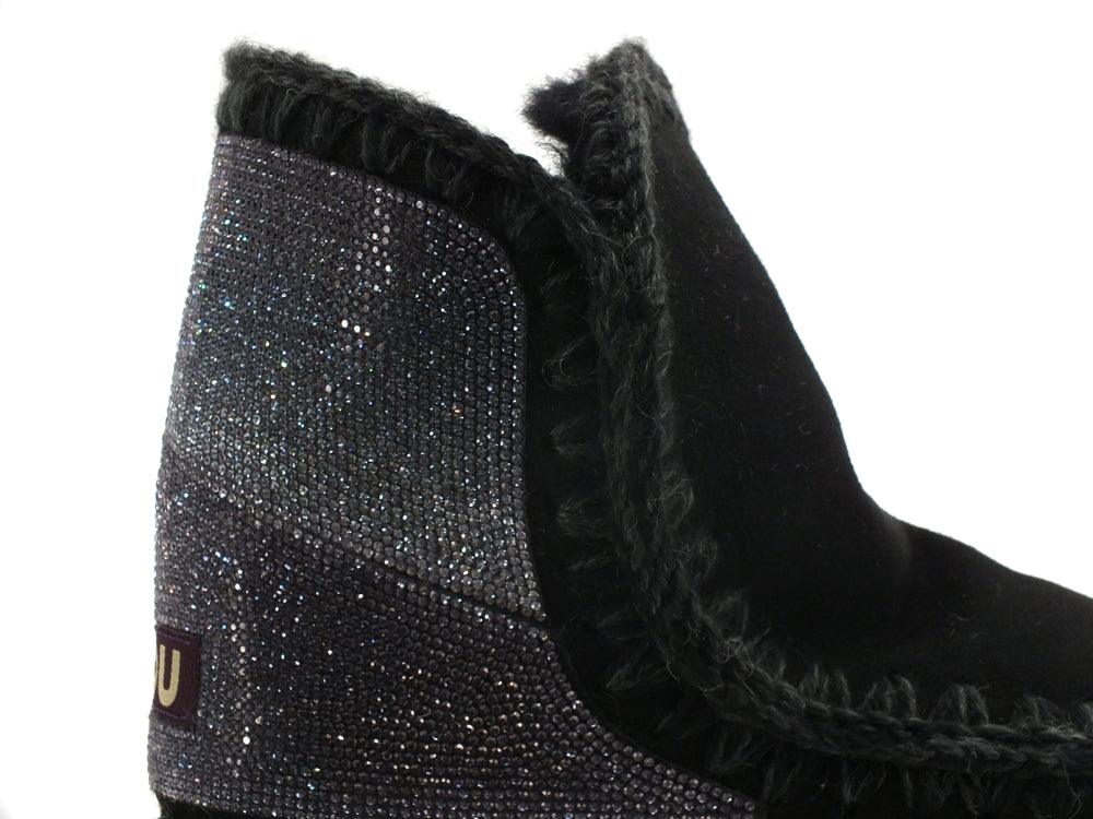 MOU Eskimo 18 Back Shaded Hotfix Stivaletto Black MU.FW101060A - Sandrini Calzature e Abbigliamento