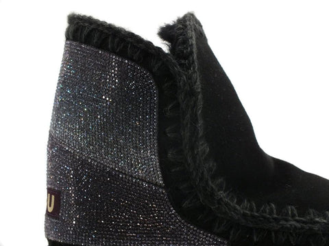 MOU Eskimo 18 Back Shaded Hotfix Stivaletto Black MU.FW101060A - Sandrini Calzature e Abbigliamento
