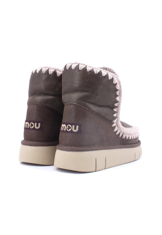 MOU Eskimo 18 Bounce Stivaletto Pelo Donna Dust Mocha MU.FW531002B - Sandrini Calzature e Abbigliamento