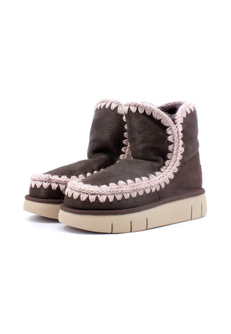 MOU Eskimo 18 Bounce Stivaletto Pelo Donna Dust Mocha MU.FW531002B - Sandrini Calzature e Abbigliamento