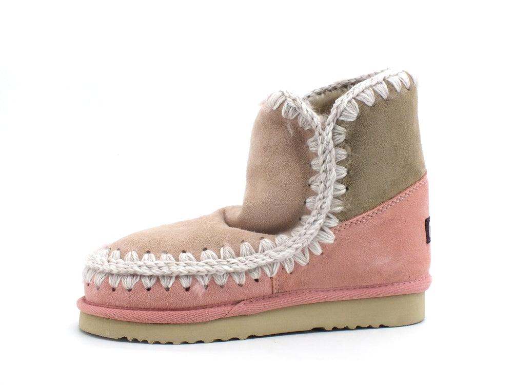 MOU Eskimo 18 Color Block Stivaletto Pelo Natural MU.FW101066A - Sandrini Calzature e Abbigliamento