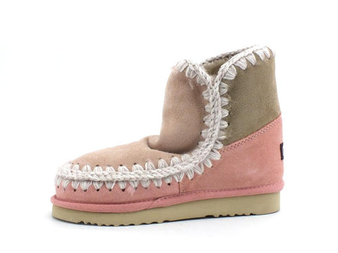 MOU Eskimo 18 Color Block Stivaletto Pelo Natural MU.FW101066A - Sandrini Calzature e Abbigliamento