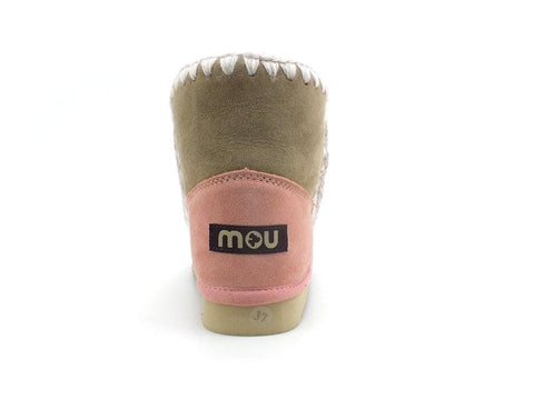 MOU Eskimo 18 Color Block Stivaletto Pelo Natural MU.FW101066A - Sandrini Calzature e Abbigliamento