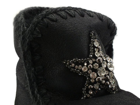 MOU Eskimo 18 Front Star Patch Black Grey MU.FW101041B - Sandrini Calzature e Abbigliamento