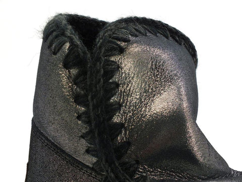MOU Eskimo 18 Stivale Pelo Microglitter Mgblk Black MU.FW101001C - Sandrini Calzature e Abbigliamento