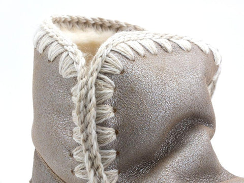 MOU Eskimo 18 Stivale Pelo Stone Metal MU.FW101001B - Sandrini Calzature e Abbigliamento