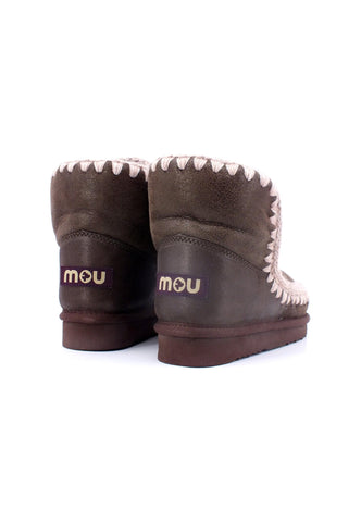 MOU Eskimo 18 Stivaletto Pelo Donna Dust Mocha MU.FW101001B - Sandrini Calzature e Abbigliamento