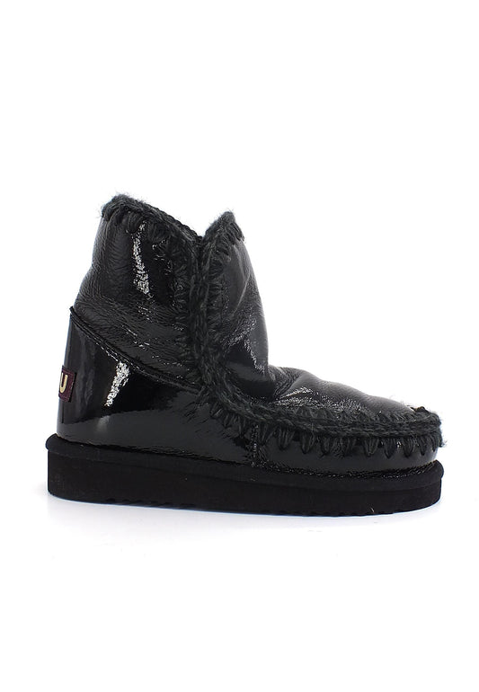 MOU Eskimo 18 Stivaletto Pelo Donna Patent Black - Sandrini Calzature e Abbigliamento