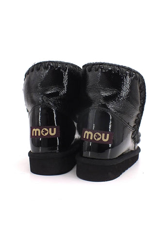 MOU Eskimo 18 Stivaletto Pelo Donna Patent Black - Sandrini Calzature e Abbigliamento