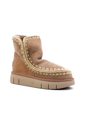 MOU Eskimo Bounce Stivaletto Pelo Donna Camel MU.FW531002A - Sandrini Calzature e Abbigliamento