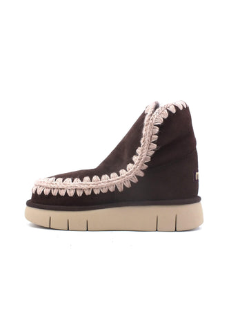 MOU Eskimo Bounce Stivaletto Pelo Donna Mocha Marrone MU.FW531002A - Sandrini Calzature e Abbigliamento