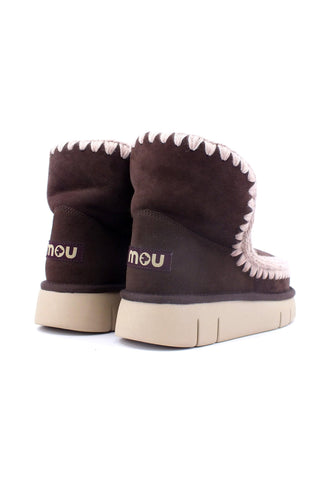 MOU Eskimo Bounce Stivaletto Pelo Donna Mocha Marrone MU.FW531002A - Sandrini Calzature e Abbigliamento